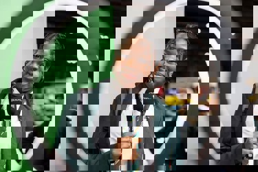 A young person interacts with exhibits and stands and activities at The Big Bang Fair