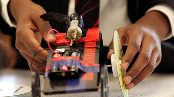 Fan-Powered Car Workshop