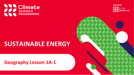 Climate Schools Programme - All geography lessons